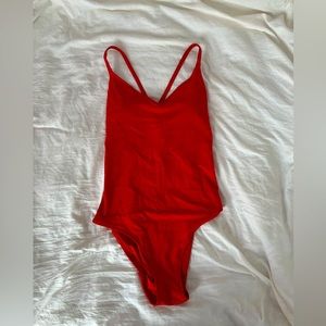 Aerie swimsuit - Small with strappy back adjustable straps